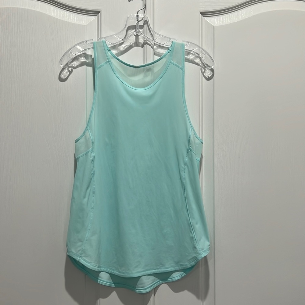 Lululemon Sculpt Tank - Mint Green (Size 4)